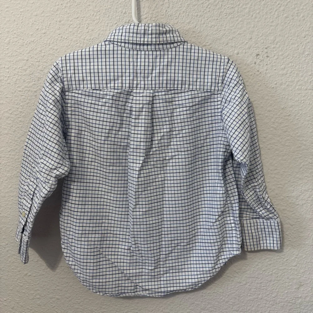 Ralph Lauren Tattersall Cotton Poplin Shirt 2T